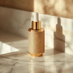 ODM/OEM Vegan Gold Face <b>Serum</b> Anti-Aging Skin Care Moisturizer Silicone-Free Hydrating Formula with Customizable Packaging - Product Image 4