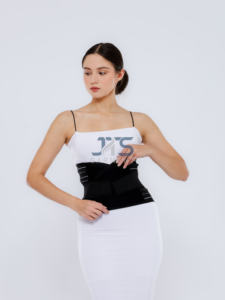 Faja Postparto Superior Elástica de Goma Flexible Ajustable Transpirable Material Lavable Ayuda a la Recuperación del Parto - Product Image 2