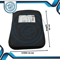 Organisateur de portefeuille de voyage à poches multiples Carte de crédit/débit Ticket Coin Money Cash Holder Étui pratique pour documents de passeport