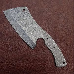 Cuchillo de Chef Personalizado Jexmoo, Hecho a Mano, con Hoja de Acero de Damasco (Hasta 3.9 pulgadas, 3.0 mm de Grosor), con Funda de Cuero - Product Image 3