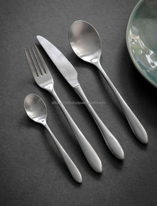 Ensemble de couverts en acier inoxydable à haute teneur en chrome, sans danger pour les aliments - Ensemble de couverts commerciaux résistants aux produits chimiques pour la restauration en croisière et en avion - Product Image 4
