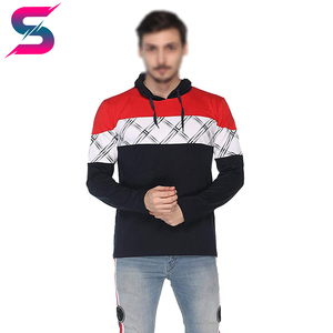 Tissu respirant avec impression de logo personnalisé, vêtements décontractés confortables, mode tendance, qualité supérieure, légers, manches régulières, sweats à capuche - Product Image 3