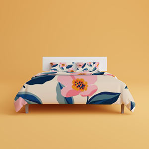 ชุดผ้าคลุมเตียงผ้าฝ้ายถักด้ายสูงลายทันสมัยผ้าใช้งานได้นานสำหรับใช้ในบ้านทุกขนาด - Product Image 1