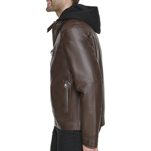 Dernier design de veste d'hiver confortable 2025, veste en cuir de haute qualité à manches longues, en vente en ligne - Product Image 2