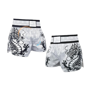 Pantalones Cortos de Boxeo Muay Thai Personalizados, Ropa de Entrenamiento Tradicional de MMA para Hombres y Mujeres, Equipo de Entrenamiento de Alta Calidad - Product Image 4