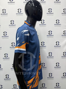 ชุดเสื้อกีฬาคริกเก็ตแขนกุดพิมพ์ลายสำหรับผู้ชายพร้อมกางเกง |   ชุดคริกเก็ตแบบสั่งทำพิเศษ ระบายอากาศได้ดี ไซส์พลัส |   คุณสมบัติการระบายความชื้น - Product Image 3