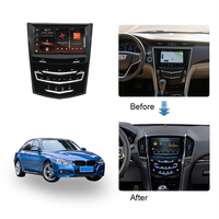 Reproductor de Audio para Auto Jiawell de 9 Pulgadas con Android, GPS, WIFI y Carplay para Cadillac ATS, ATSL, XTS, SRX, CTS