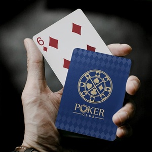 Custom Double Deck 0.35mm Single-side Matte Finish Plastic Playing <b>Cards</b> in Rigid Box - Product Image 3