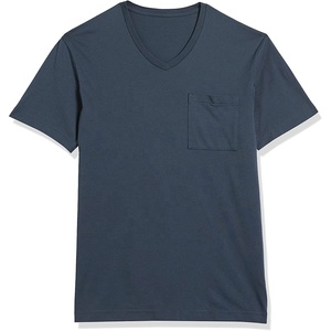 Nouveau T-shirt formel d'été pour homme 2023, 100 % coton, col rond, manches courtes, coupe ample, anti-boulochage - Product Image 3