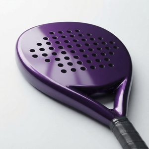 Raquette de padel de compétition en fibre de carbone et graphite, légère, avec noyau en EVA, cadre durable, face texturée, puissance équilibrée - Product Image 5