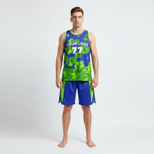 Uniformes de baloncesto de diseño personalizado, precio competitivo, buena calidad, secado rápido, 100% poliéster, en venta. - Product Image 1