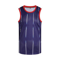 Jersey Basket Berkualitas Tinggi Buatan Khusus, Ringan, Tahan Lama, dan Bernapas, 100% Poliester dengan Desain Cetak