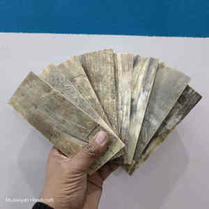 Éxito de Ventas TIMELESS CRAFT Placas de Cuerno de Color Natural de Alta Calidad para Monturas de Gafas Ópticas Modernas Hechas a Mano - Product Image 5