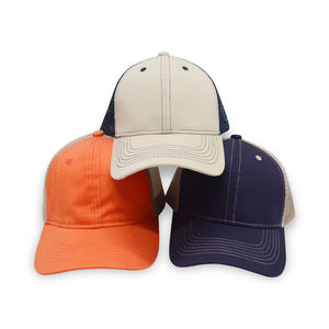 New Trend High Quality 6 Panel Curved Brim Caps OEM Fabric Adjustable Size Sports Cap Customizable Labeling Pre Curved Visor Cap - Product Image 6