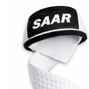 Durable White Cotton Support with Premium Silicone Print for Heavy Lifting <b>Strength</b> <b>Training</b> and Workout Gear - Product Image 5