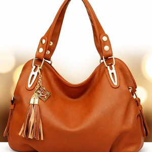 Bolso de Cuero de Diseño para Mujer – Bolso de Mano de Lujo para Dama – Elegante Textura Suave para Uso Diario - Product Image 1