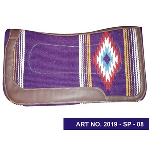 Haute Qualité Style Occidental Dressage Selle Pads DD Harnais En Cuir Nouvelle-Zélande Laine Contour Pad Feutre Coton Polycoton Fourrure Garniture - Product Image 2