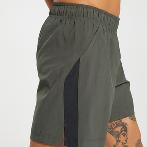 Shorts pour hommes, solides, à séchage rapide, avec taille élastique et poches, micro-extensibles, décontractés, longueur courte, vêtements de sport - Product Image 5
