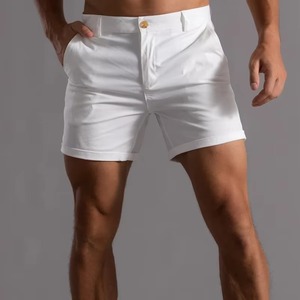 Shorts pour hommes, mode streetwear, shorts pour hommes de 5 pouces avec poches, cordon de serrage, shorts de sport et de fitness - Product Image 4