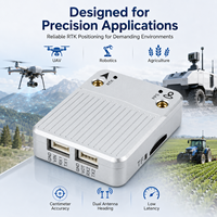 Système de navigation GPS anti-brouillage pour tracteurs X43H-AH, récepteur GNSS RTK double antenne pleine fréquence, compatible GLONASS, Galileo, BeiDou, NavIC