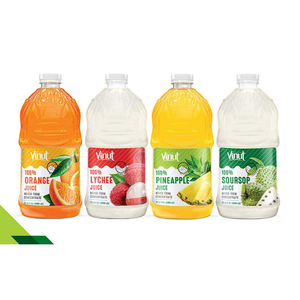 Jus de corossol 100%, sans sucre ajouté, excellente source de vitamine C, jus de fruits 100%, 33,8 fl oz (paquet de 12) Grossiste - Product Image 6