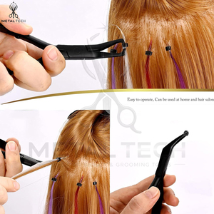 Alicates personalizados para remover microenlaces de extensiones de cabello, de calidad profesional, ligeros, para remover extensiones de cabello. - Product Image 5