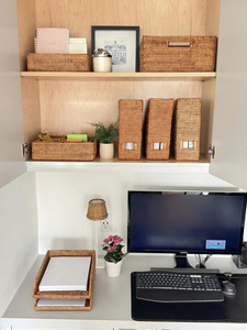 Cesta Organizadora de Mimbre Tejida a Mano, Caja de Almacenamiento Natural Ecológica para el Hogar, Decoración Rústica Boho, OEM ODM - Product Image 4