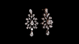 Elegante Juego de Collar de Novia de Plata 925 con Diamantes Cultivados en Laboratorio |   Joyería de Diseño para Bodas |   Proveedor de Joyería Nupcial - Product Image 6