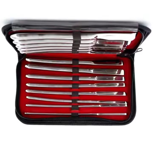 Juego de Dilatadores Uterinos Hegar Premium de 14 Piezas, Acero Inoxidable, Doble Extremo, Instrumentos Médicos Quirúrgicos de Ginecología y Obstetricia, con Certificación CE e ISO - Product Image 5