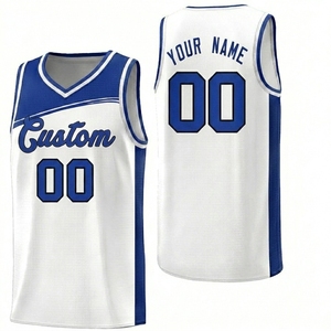 Custom Sublimated Basketball Jersey Red Black V-Neck Sleeveless Polyester Mesh Unisex Adult Team Uniform With Number And Name - Product Image 3