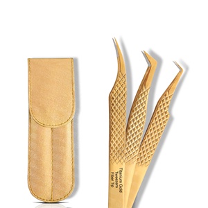 Pince à épiler en forme de dauphin de couleur personnalisée de haute précision poignée en diamant noir Plasma pointe pointue en acier inoxydable vente chaude - Product Image 5