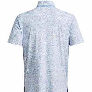 Camisetas Polo Personalizadas al por Mayor con Diseño de Malla Sublimada, de Secado Rápido, para Hombre, con Cierre - Product Image 3