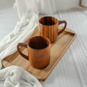 Tasse ou Mug en Bois Fait Main pour Boire du Thé, du Café, de la Soupe – Idéal pour la Maison, l'Hôtel et le Restaurant - Product Image 6
