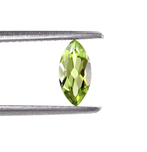 พลอยเพอริดอทดิบทรงมาร์คีส์เจียระไนสำหรับทำเครื่องประดับ โอลิวีนแท้รับรองขนาด 2x4 มม. 3x6 มม. 4x8 มม. 5x10 มม. ขายส่ง - Product Image 1