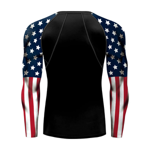 Premium Mens Rash Guard Full Sleeve Breathable <b>Athletic</b> Fitness Sportswear Professional Manufacturer - Product Image 5