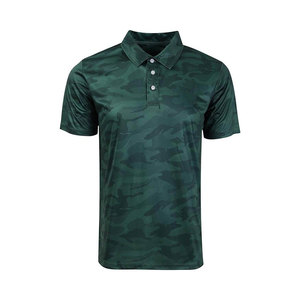 Camiseta Polo Verde Oscuro Camuflaje, Ropa Deportiva de Poliéster para Hombre, Top Profesional para Gimnasio, Entrenamiento, Fabricación OEM de Precisión Avanzada - Product Image 5