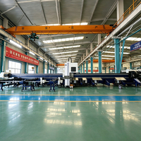 Mesin Pemotong Laser Serat Profesional untuk Tabung Logam 12000W Daya Tinggi CNC Perangkat Lunak Cypcut AI/PLT Pemuatan Otomatis