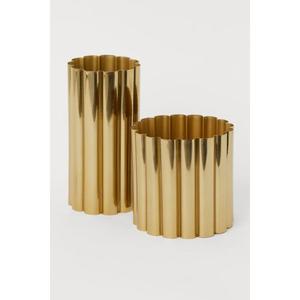 Macetas de metal estilo rústico, cubos con asas, diseño vintage tallado a mano, juegos de macetas para decoración del hogar - Product Image 2