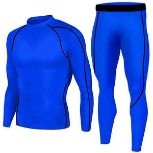 Pantalones Largos de Compresión de Alta Elasticidad, Ropa Deportiva para Correr y Gimnasio para Hombre, Trajes de Compresión - Product Image 6