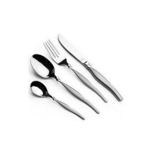 Modern Kitchen Stainless Steel Cutlery Set Dining Flatware Spoon <b>Fork</b> Knife Set Elegant Durable Tableware Set - Product Image 1