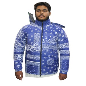 Puffer <b>Jacket</b> Latest Designs <b>Down</b> <b>Filled</b> Bubble Fabric Two Tone Fashion Out Door Customized Logo Windbreaker Waterproof <b>Jackets</b> - Product Image 1