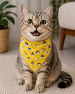 Pañuelo tipo bandana para perros y gatos, cómodo, ajustable, suave, a la moda, para perros pequeños, medianos y grandes. - Product Image 2