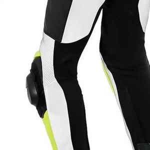 Traje de Motocicleta de Cuero Genuino para Hombre de Alto Rendimiento con Forma Ergonómica, Elementos de Seguridad de Grado de Competición, Transpirable y Ligero - Product Image 6
