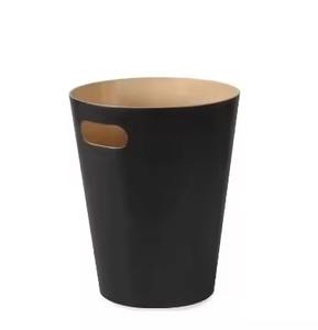 Poubelle élégante en métal avec revêtement de luxe, idéale pour un rangement organisé dans le salon, la chambre, la cuisine et les appartements. - Product Image 2