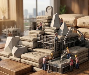Ciment Portland silicateux à durcissement rapide 42,5 MPa pour la construction d'infrastructure - Product Image 1