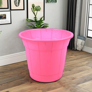 Poubelles indiennes en plastique faites à la main écologiques pour la maison, le bureau et l'hôpital sans couvercle - Product Image 2