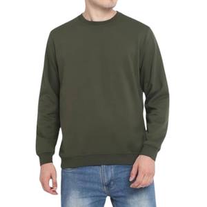 Camiseta de Manga Larga con Capucha Negra para Hombre, con Ribete en Contraste Rojo, Tejido Casual, Color Sólido, Corte Regular - Product Image 5