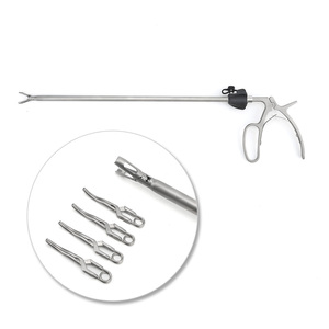 ชุดเครื่องมือผ่าตัดแบบส่องกล้อง Nathanson Liver Retractor พร้อมคู่มือการใช้งาน  คลิปหนีบลำไส้ คีมถอดคลิป คีมจับหลอดเลือดแดง - Product Image 1