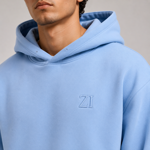 Ensembles de survêtements pour hommes avec logo personnalisé noir en relief, en molleton épais, style streetwear oversize, fabricant et fournisseur - Product Image 6
