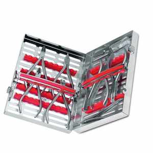 Casete de Esterilización de Alta Calidad para Ortodoncia, Acero Inoxidable Alemán, Autoclavable, 20 Piezas, Casete para Instrumentos Dentales - Product Image 6